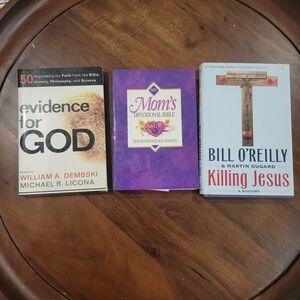 Set of Three Religious and Historical Books